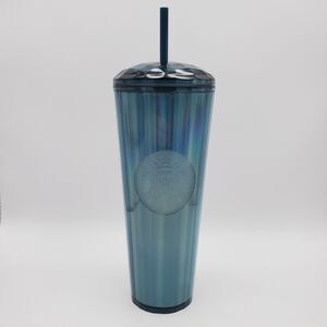 Starbucks Tumbler Ocean Kaleidoscope 2022 Cold Cup Venti 24oz NWT